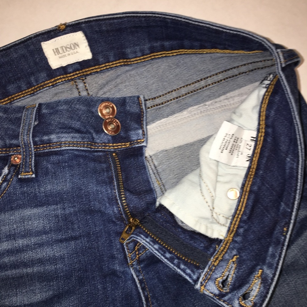 Hudson Ginny Straight ankle with cuff size 27 - Picture 2 of 7